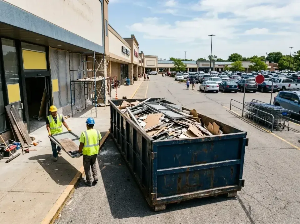 retail-store-renovation-debris-003 — frequently asked questions, Roll-off Dumpster Rentals in Bad Axe, MI